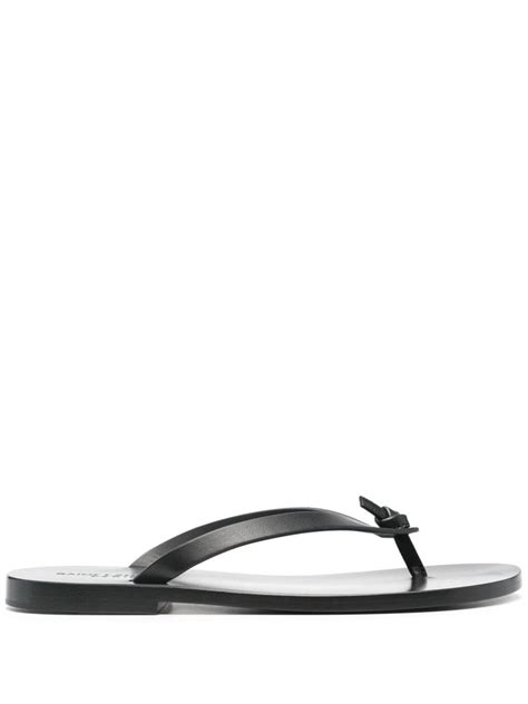 saint laurent flip flops